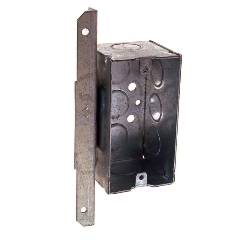 1-Gang Welded Handy Electrical Box with Bracket (12-Pack)