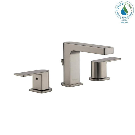 Xander 8 in. Widespread 2-Handle Bathroom Faucet in Brushed Nickel