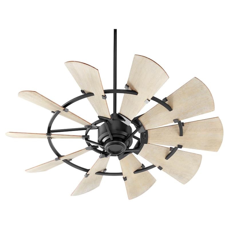 Windmill 52 in. Indoor Noir Ceiling Fan with Wall Control