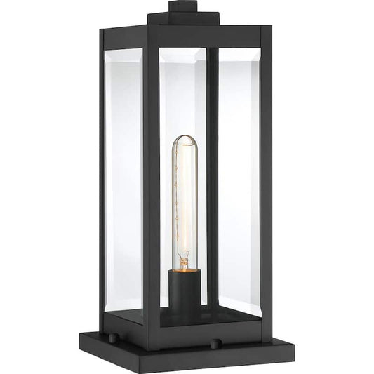 Westover 1-Light Earth Black Outdoor Post Lantern