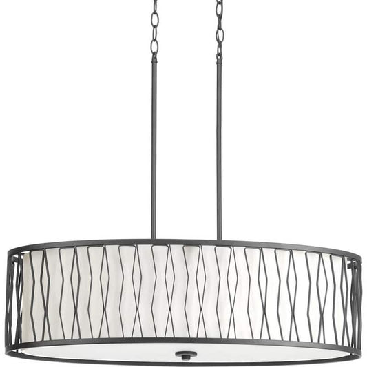 Wemberly Collection 4 -Light Graphite Pendant