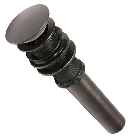 1.5 in. Non-Overflow Pop-Up Bathroom Sink Drain, Oil Rubbed Bronze