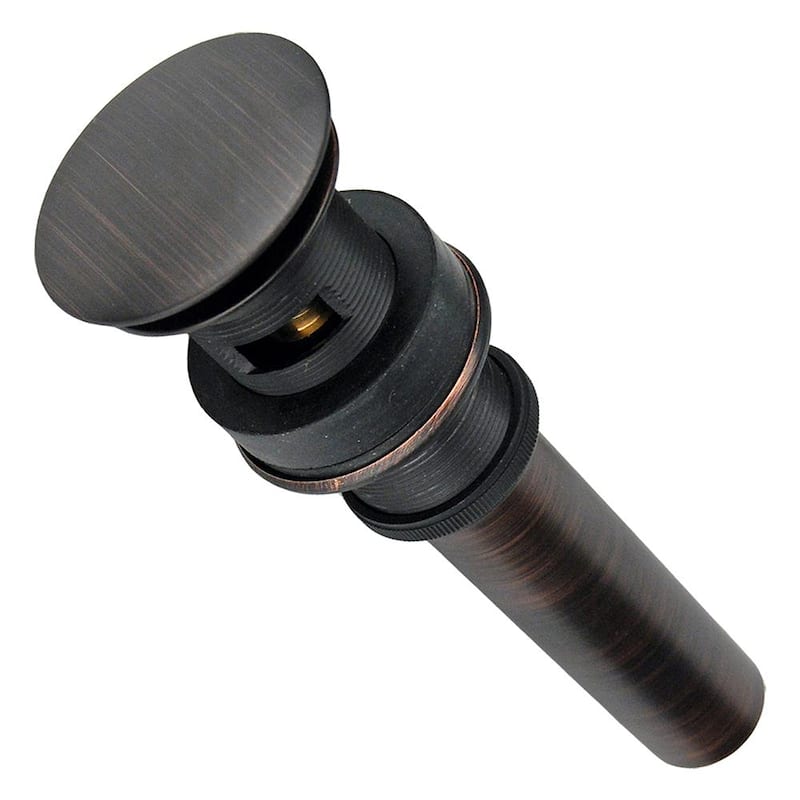 1.5 in. Overflow Pop-Up Bathroom Sink Drain, Oil Rubbed Bronze