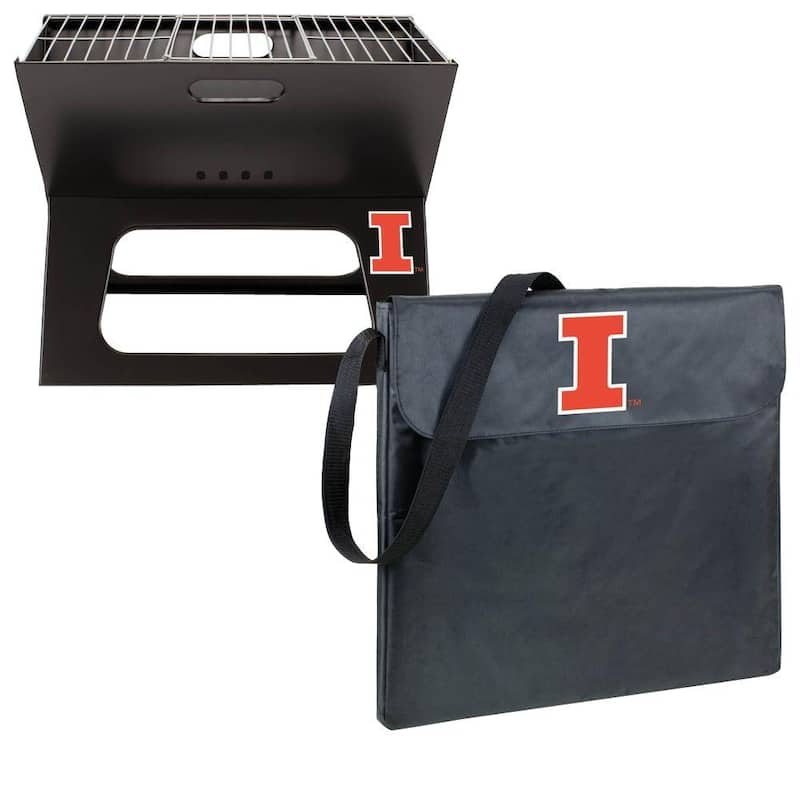 X-Grill Illinois Folding Portable Charcoal Grill