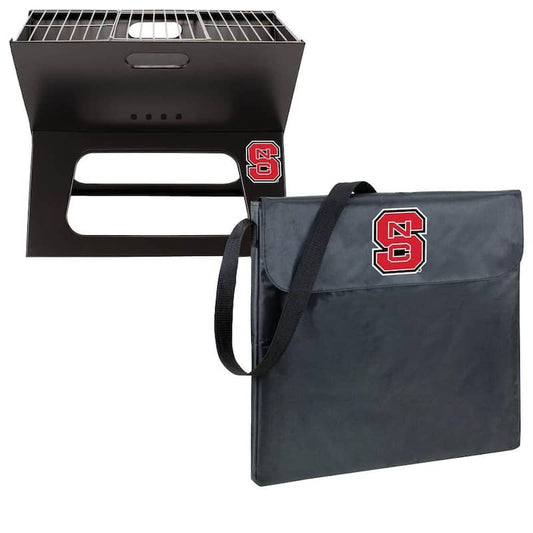 X-Grill North Carolina State Folding Portable Charcoal Grill