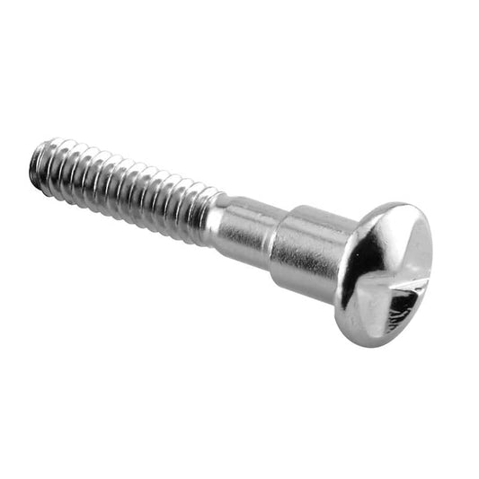 #10-24 x 1-3/16 in. Stainless Steel 1-Way Pan Head Shoulder Screws, Satin (100 Pack)