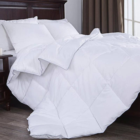 Year Round Warmth White Full/Queen Down Alternative Comforter