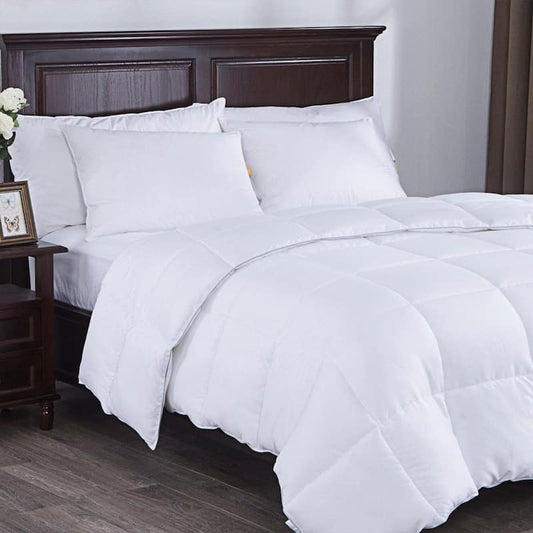 Year Round Warmth White King Down Alternative Comforter