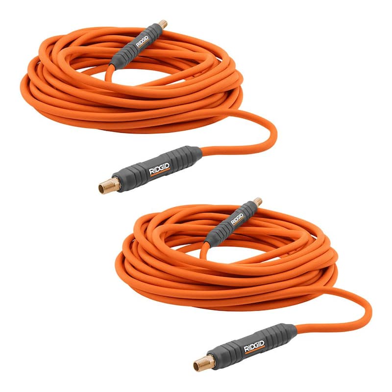 1/4 in. 50 in. Lay Flat Air Hose (2-Pack)