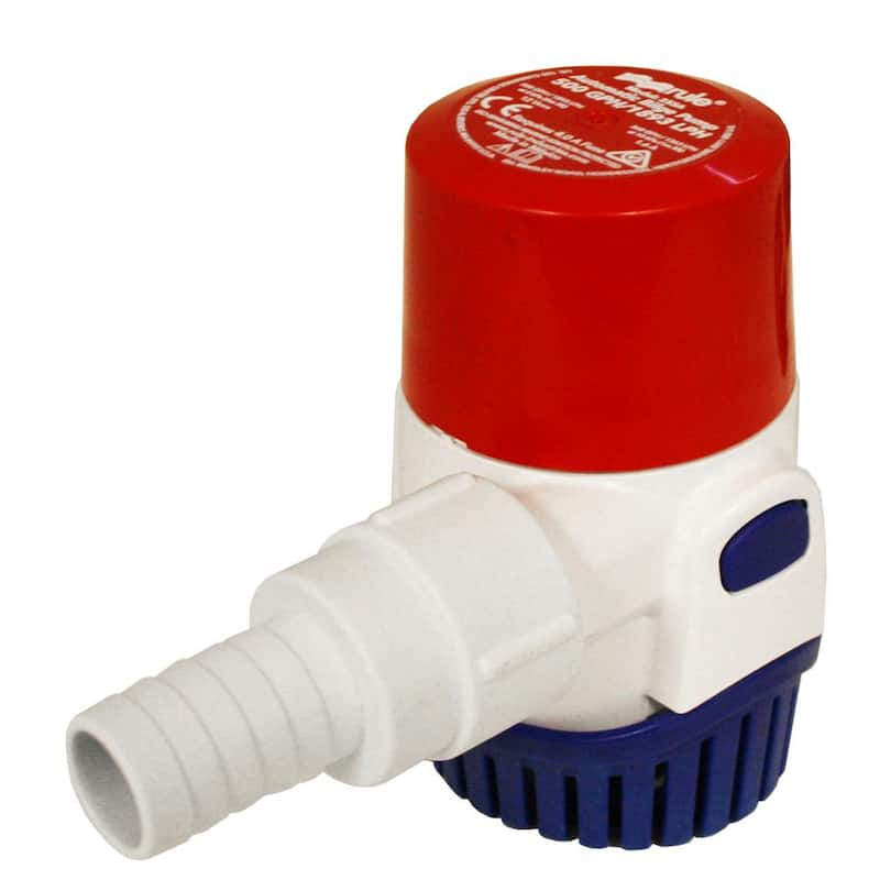 0.016HP Submersible 12-Volt Automatic Bilge Pump