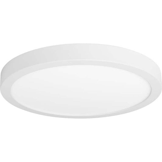 11 in. Edgelit White Integrated LED Flush Mount